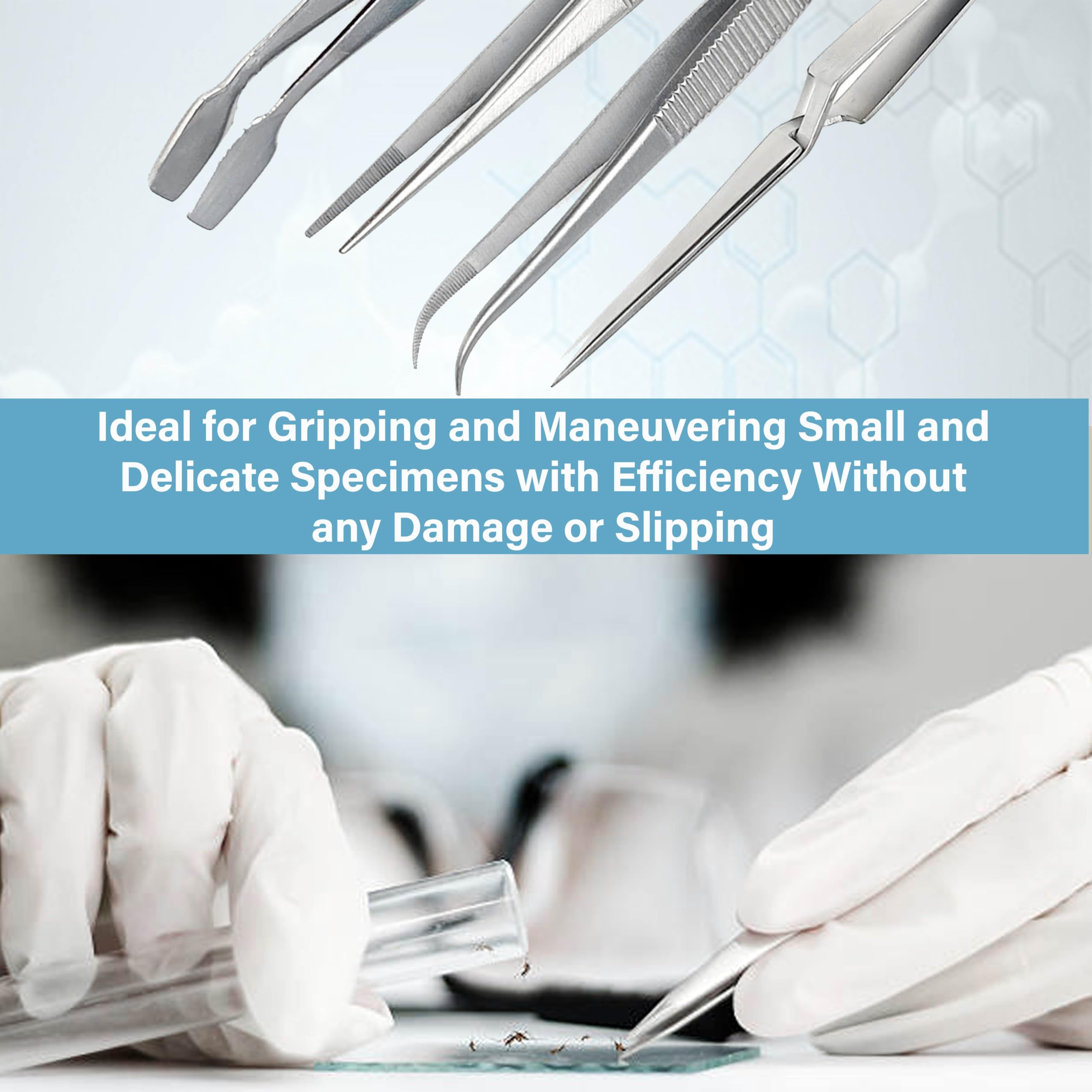 taneBrass Lab MoMo RUFF LEK 6-1/2（SP） DeBakey Forceps angled 6 1/2